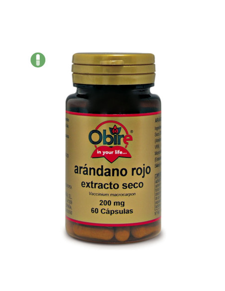 ARANDANO ROJO 200 MG 60 CAP 5000 MG OBIRE